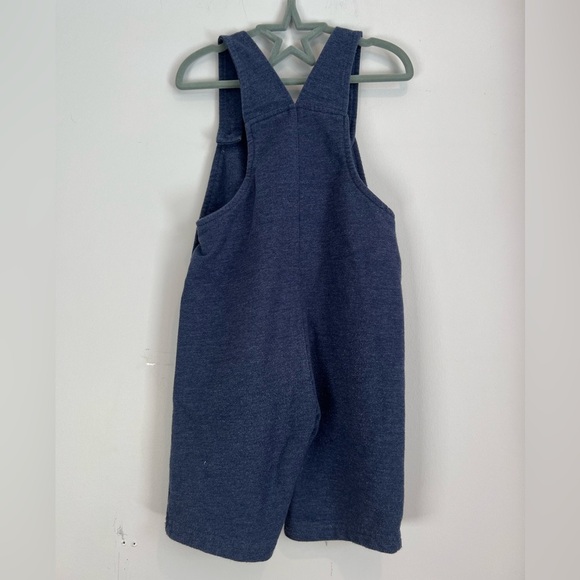 Disney Baby Tigger Overalls Navy Cotton Size 24M - Picture 3 of 4